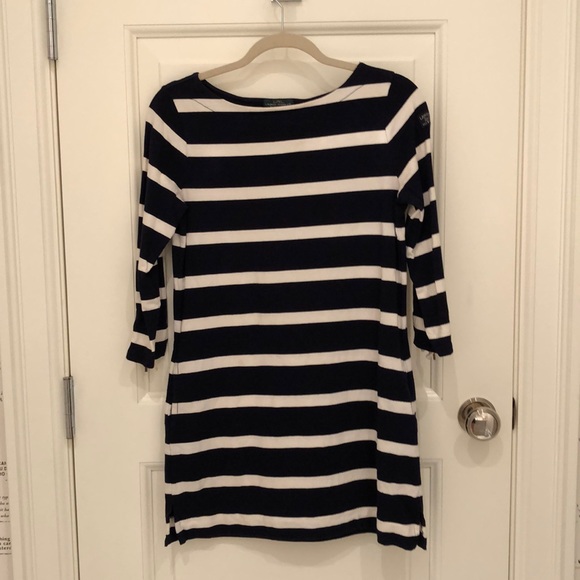 RALPH LAUREN JEANS striped dress - Picture 1 of 5